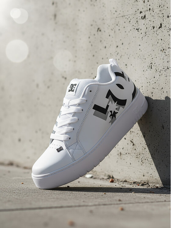 DC Shoes Снікерcи DC Shoes CEO-COURT GRAFFIK PLATFORM DC02422101 Білий
