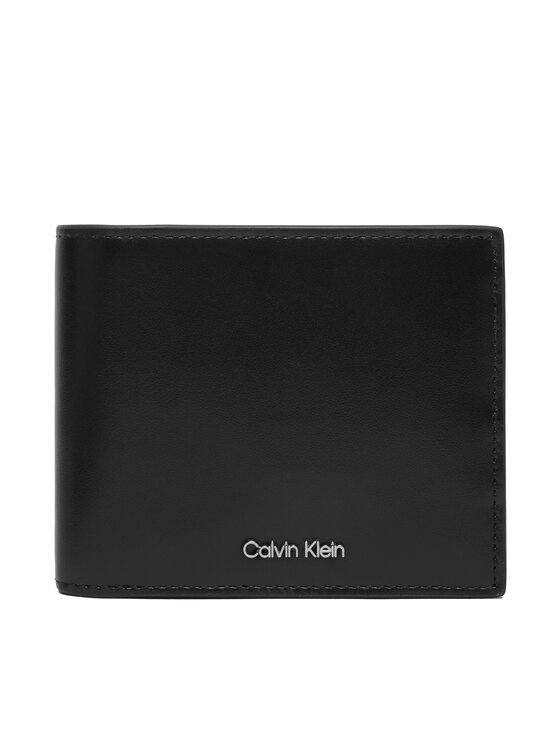 Calvin Klein Σετ Δώρου Calvin Klein Raised Billfold + Key Fob LV04D1367G Μαύρο