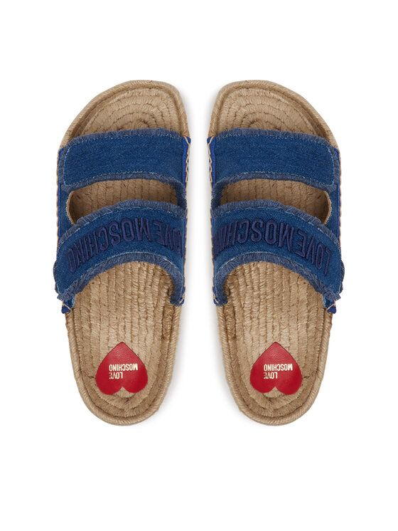 LOVE MOSCHINO Espadrilles LOVE MOSCHINO JA28383G0MJO5700 Zils