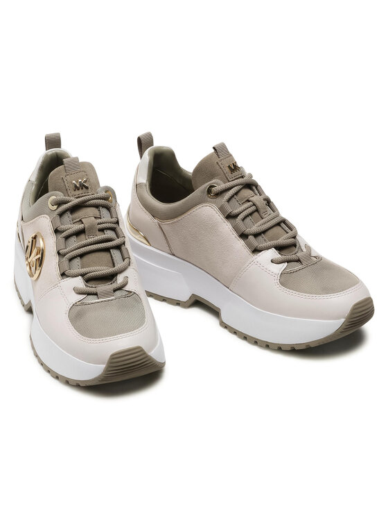 MICHAEL Michael Kors Snīkeri MICHAEL Michael Kors Cosmo Trainer 43F9CSFS2S Bēšs