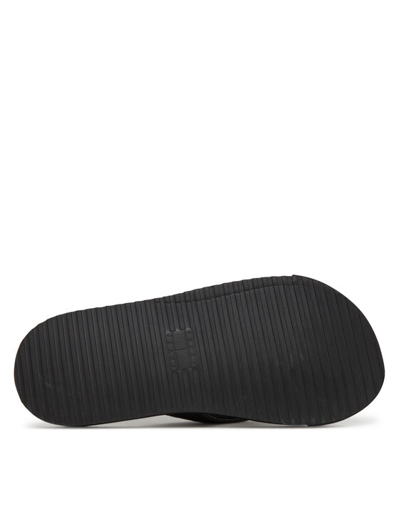 Tommy Jeans Japonki Tommy Jeans Tjm Elevated Beach Sandal EM0EM01561 Czarny