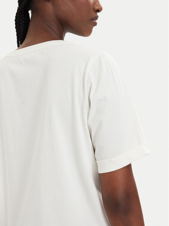 Liu Jo Sport Liu Jo Sport Camiseta TA6284 JS923 Crema Regular Fit