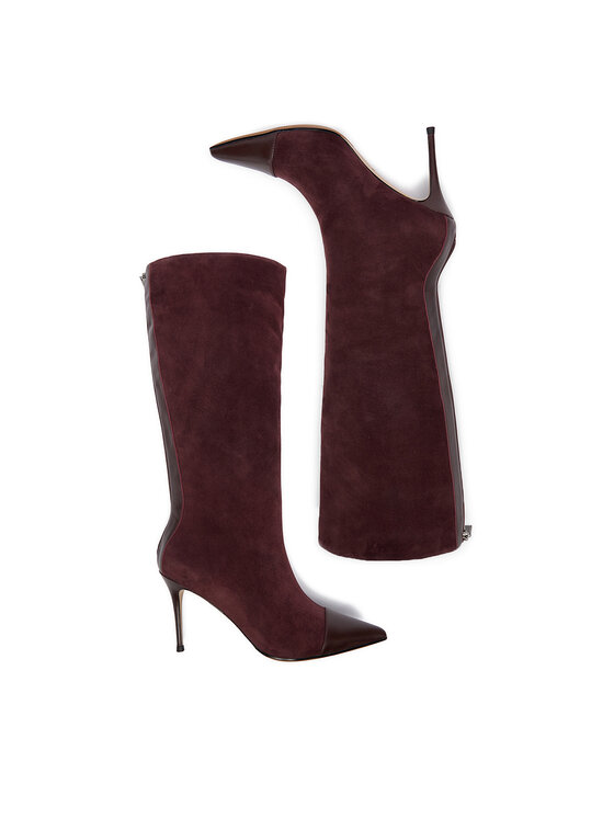 Eva Minge Kozačky Eva Minge EO-EDITH-GLC9177-17-861 Bordó