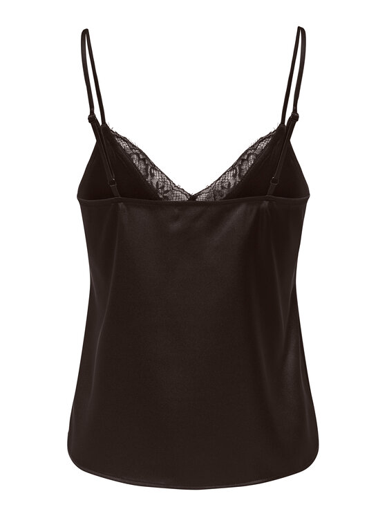 ONLY ONLY Top Faraya 15380254 Marrón oscuro Regular Fit