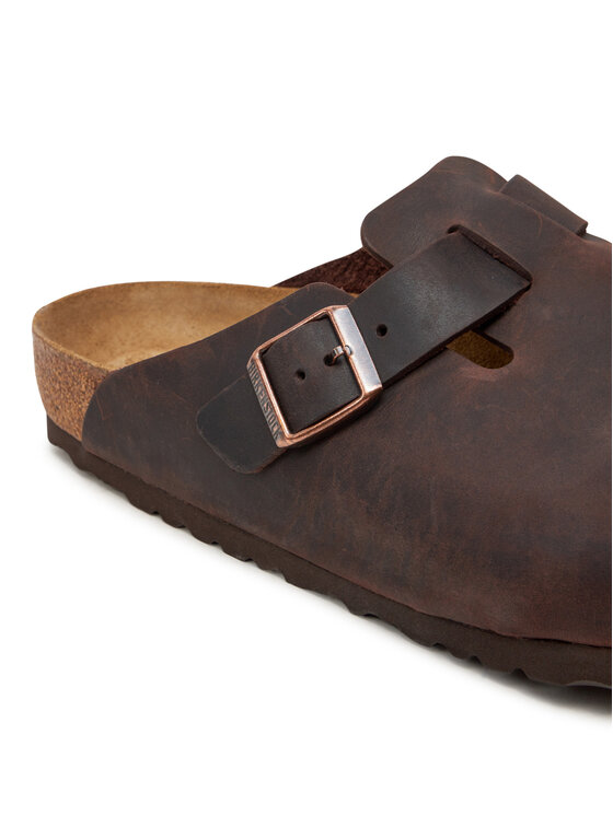 Birkenstock Nazouváky Birkenstock Boston 159711 Hnědá