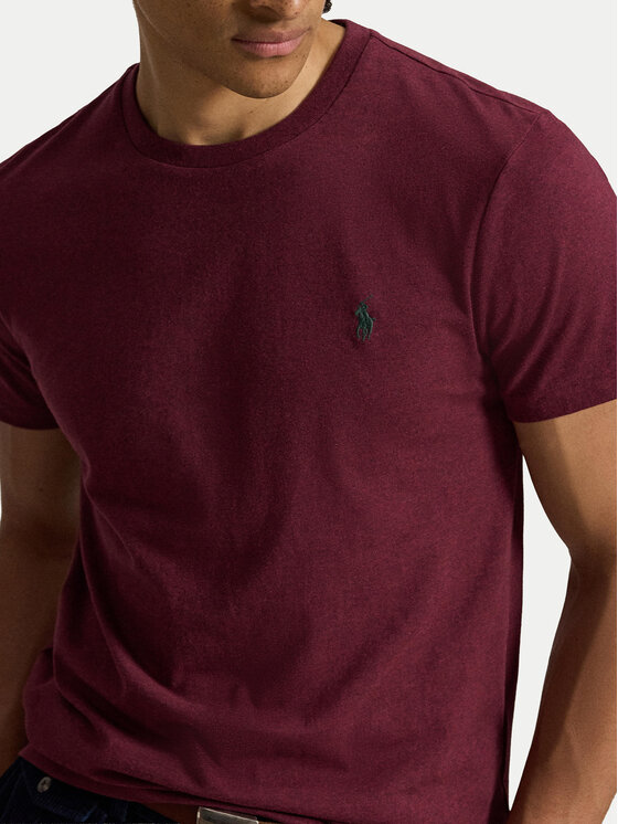 Polo Ralph Lauren Polo Ralph Lauren Camiseta 710671438545 Guinda/burdeos Slim Fit