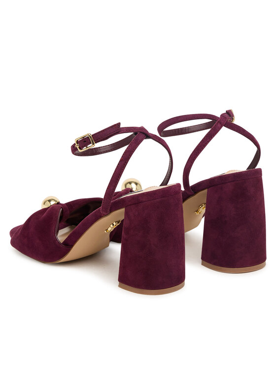 Steve Madden Босоніжки Steve Madden 11005242 Бордовий