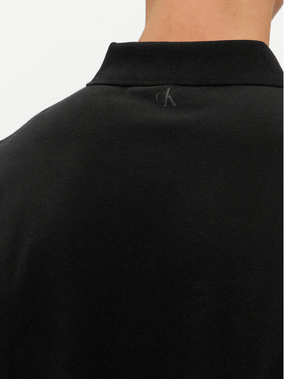 Calvin Klein Jeans Calvin Klein Jeans Polo majica Institutional J30J325495 Črna Regular Fit