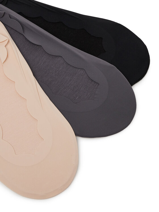 Nine West Calcetines tobilleros Nine West LA_NW_4WB_009_SS25 (3-PACK) BKACK/MIX De color