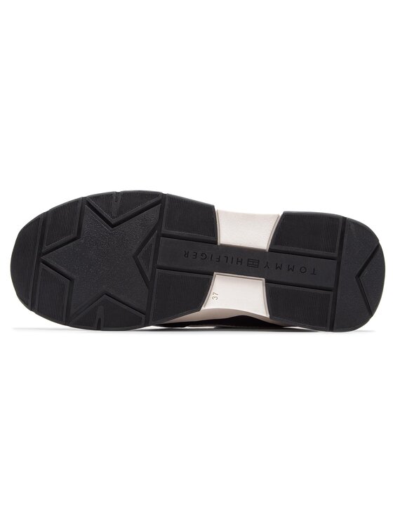 Tommy Hilfiger Сникърси Tommy Hilfiger Cool Technical Satin Sneaker FW0FW03970 Тъмносин