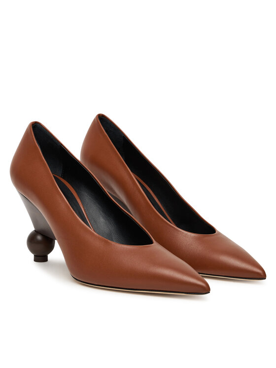 Weekend Max Mara Lodičky Weekend Max Mara Nievo 25255260956 Hnedá