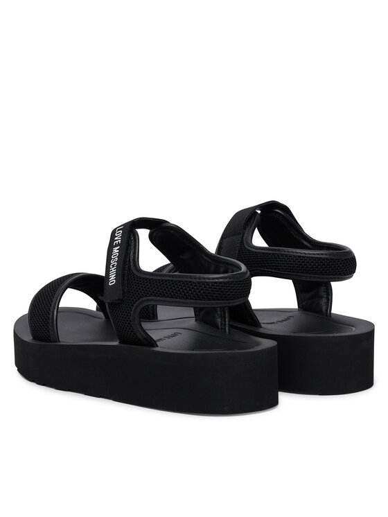 LOVE MOSCHINO Босоніжки LOVE MOSCHINO JA16144I0OIQI00A Чорний