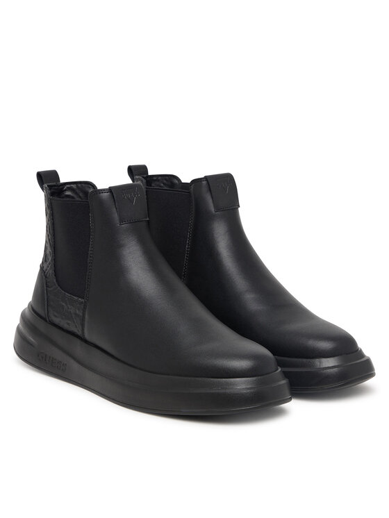 Guess Боти тип челси Guess FMFEMY LEA10 Черен