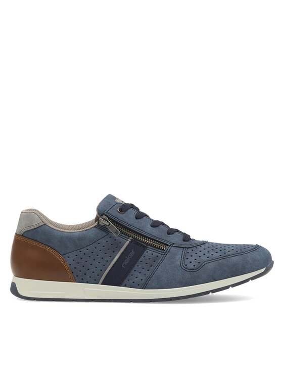 Rieker Sneakersy Rieker 11926-14 Tmavomodrá