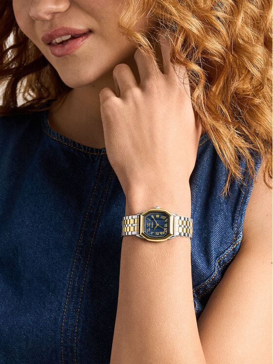 Fossil Годинник Fossil Harlow ES5480 Золотий