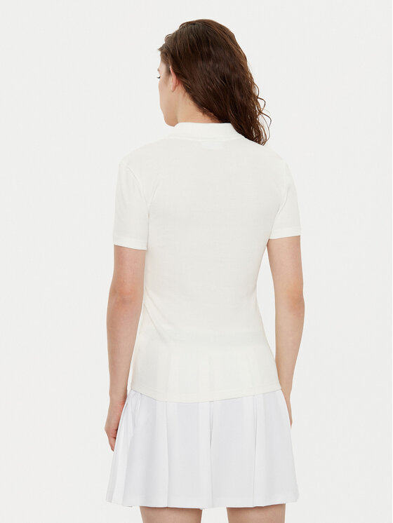Lacoste Lacoste Polo DF5377 Écru Slim Fit