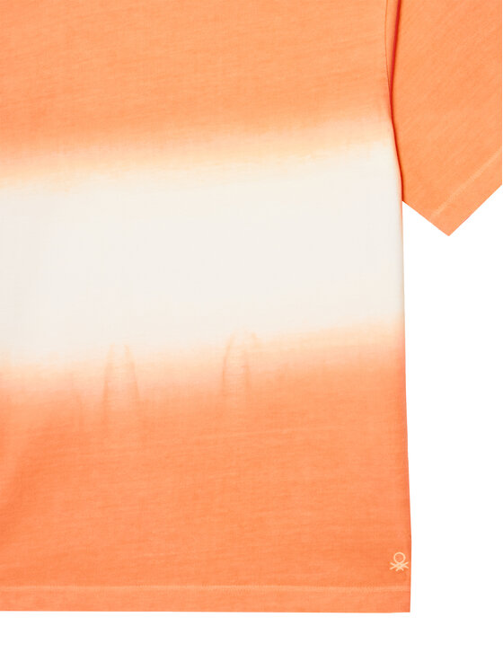 United Colors Of Benetton United Colors Of Benetton T-shirt 3NPDC10OL Narančasta Regular Fit