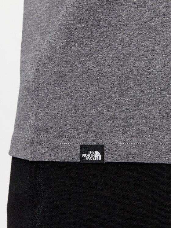 The North Face The North Face Majica Simple Dome NF0A87NG Siva Regular Fit