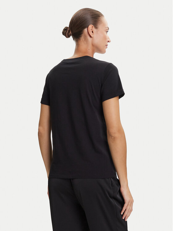 Liu Jo Sport Liu Jo Sport Camiseta TF5163 JS923 Negro Regular Fit