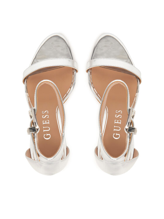 Guess Sandale Guess FLPINS LEL03 Argintiu
