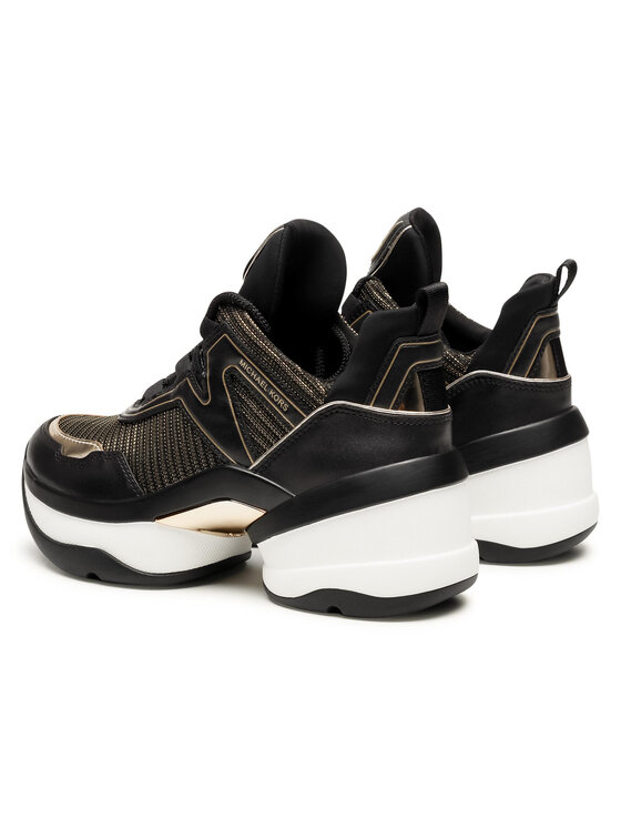 MICHAEL Michael Kors Snīkeri MICHAEL Michael Kors Olympia Trainer 43R1OLFS6D Melns