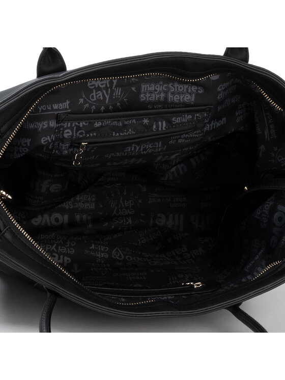 Desigual Torebka Desigual 19WAXPAB Czarny