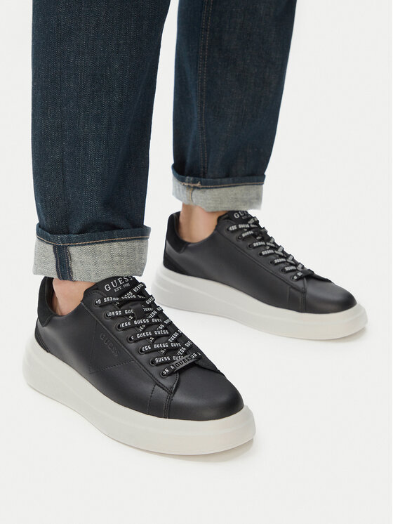 Guess Sneakersy Guess Elba FMPVIB SUE12 Czarny