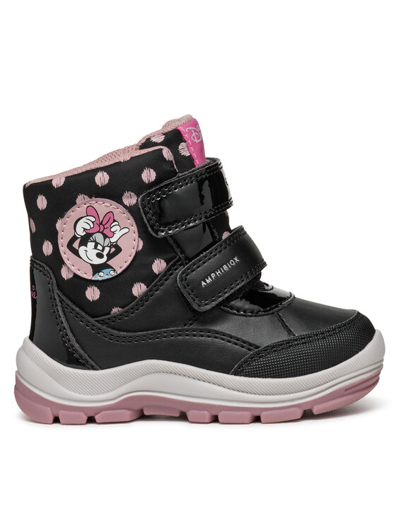 Geox Cizme de zăpadă Geox B Flanfil Girl B Abx B463WC 0BCMN C9289 M Negru