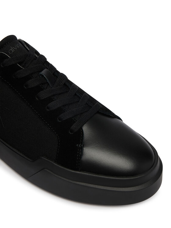Calvin Klein Сникърси Calvin Klein Chunky Cupsole Laceup Cv Mix HM0HM02238 Черен