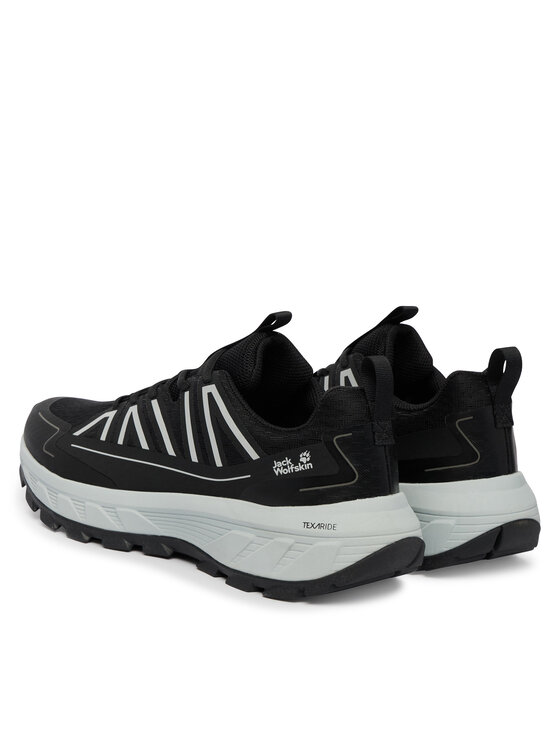 Jack Wolfskin Трекінгові черевики Jack Wolfskin Wild Hike Low M A65579 Чорний