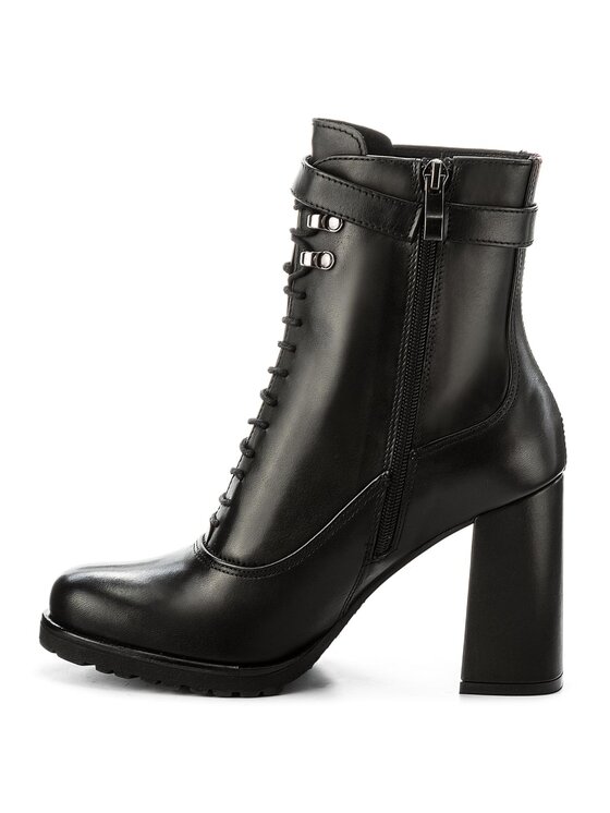 Solo Femme Polokozačky Solo Femme 26521-05-F41/000-13-00 Černá