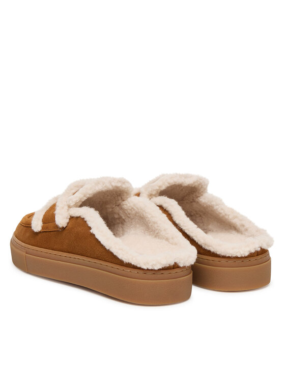 Inuikii Natikače Inuikii Mule Wool 1004.017.0011 Smeđa