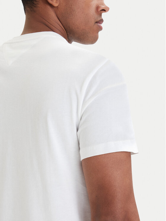 Tommy Jeans Tommy Jeans Camiseta DM0DM22539 Blanco Regular Fit