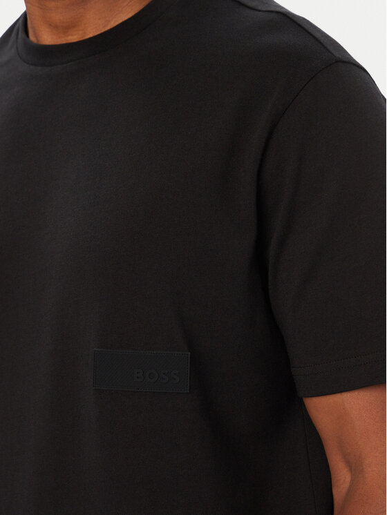 BOSS BOSS Camiseta Structure 50564097 Negro Relaxed Fit