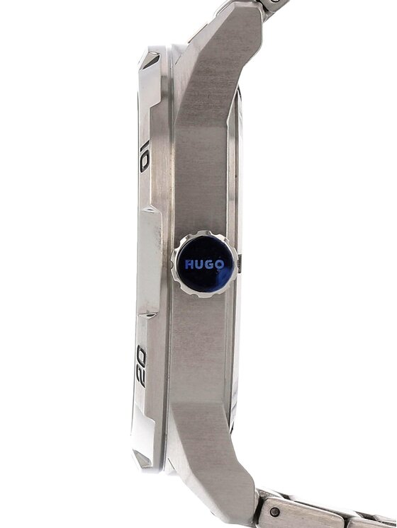 HUGO Годинник HUGO Grip 1530276 Срібний