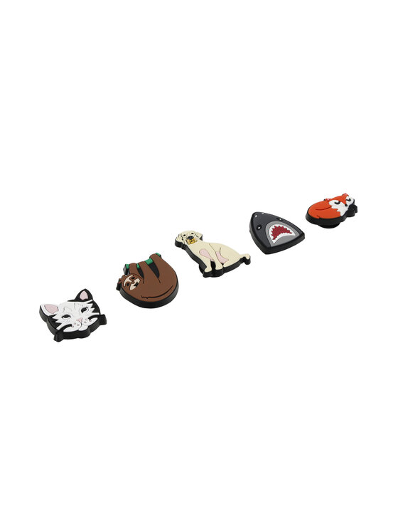 Crocs Apavu rotājums Crocs Jibbitz™ Animal Lover 5 Pack 10008038 Daudzkrāsains