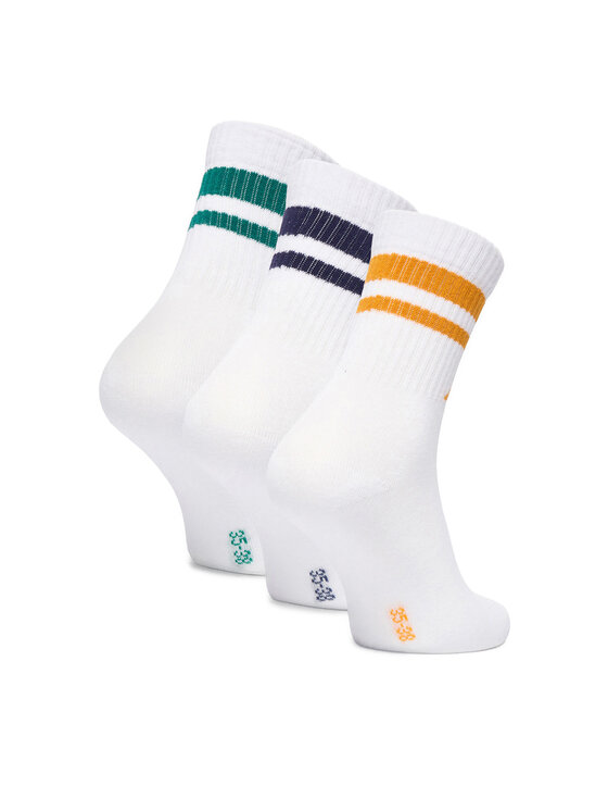 Kappa Dlhé ponožky Kappa CEO_KR_KAPPA_ 005_W_AW25 Biela