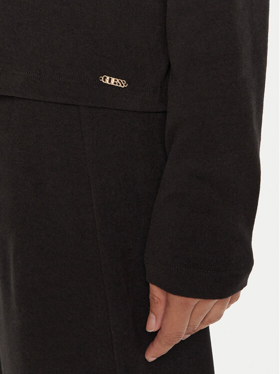 Guess Guess Camiseta de pijama Elsa O4BP01 KCHZ2 Negro Relaxed Fit
