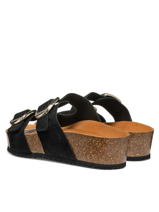 Geox Natikači Geox D Brionia H D551DA 00022 C9999 Črna