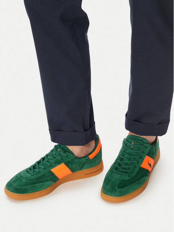 Polo Ralph Lauren Sneakersy Polo Ralph Lauren 809P07172002 Zielony