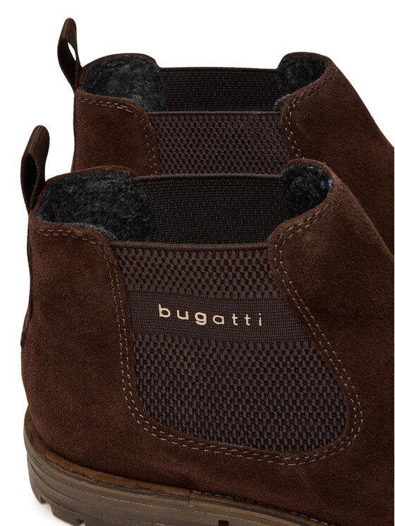 Bugatti Kotníková obuv s elastickým prvkem Bugatti 311-AOB31-1400 Hnědá