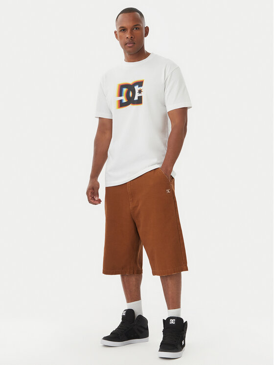 DC Shoes DC Shoes Футболка Tracer Star Hss ADYZT05444 Білий Heritage Fit