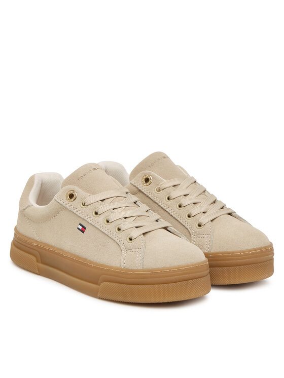 Tommy Hilfiger Sneakersy Tommy Hilfiger Jade T3A9-35098-1429 S Beżowy