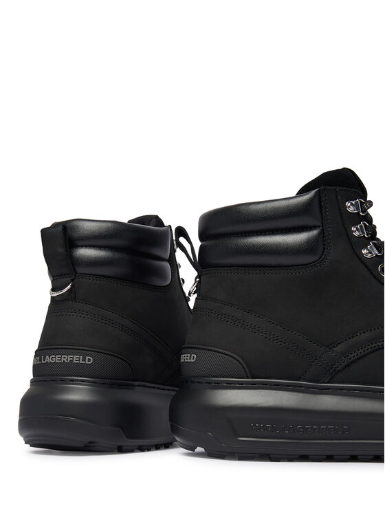 KARL LAGERFELD Planinarske cipele KARL LAGERFELD 8 Kapri Lug KL57548 Crna