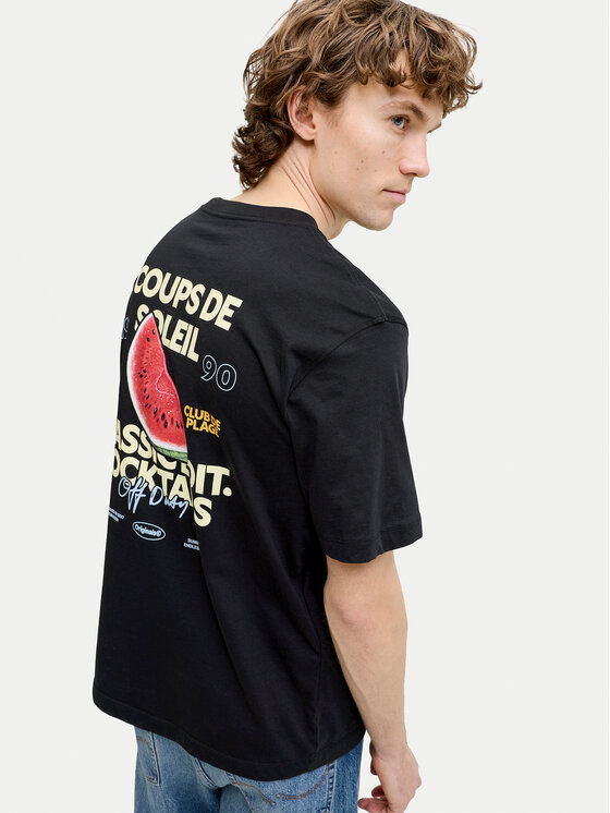 Jack & Jones Jack & Jones Camiseta Riviera 12295202 Negro Regular Fit