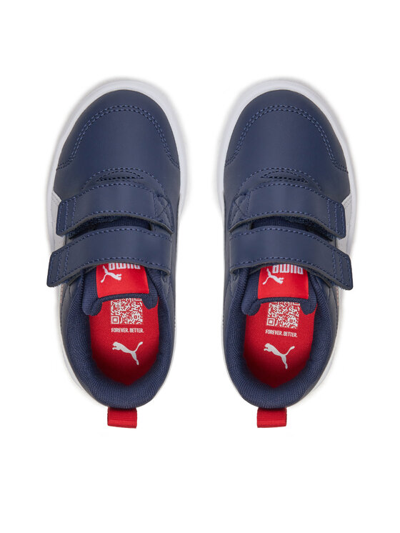 Puma Sneakersy Puma Courtflex V3 V PS 397642 03 Tmavomodrá