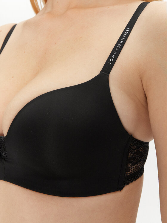Tommy Hilfiger Tommy Hilfiger Sujetador push-up UW0UW02405 Negro