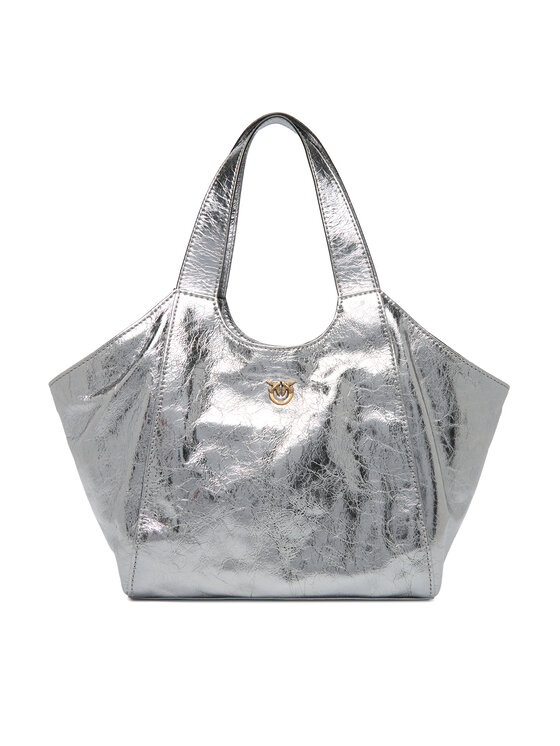 PINKO Сумка PINKO Tote Mini Bag AI 25-26 PLTT 104645 A2OT Срібний