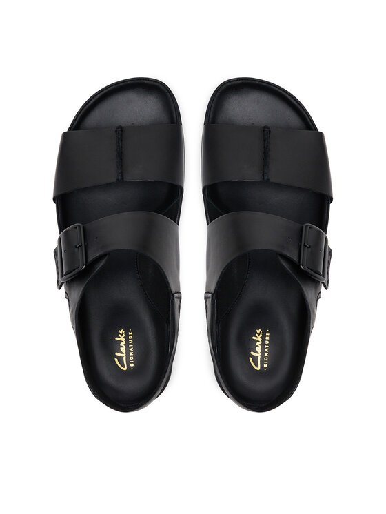 Clarks Босоніжки Clarks Torford Strap 26180896 Чорний