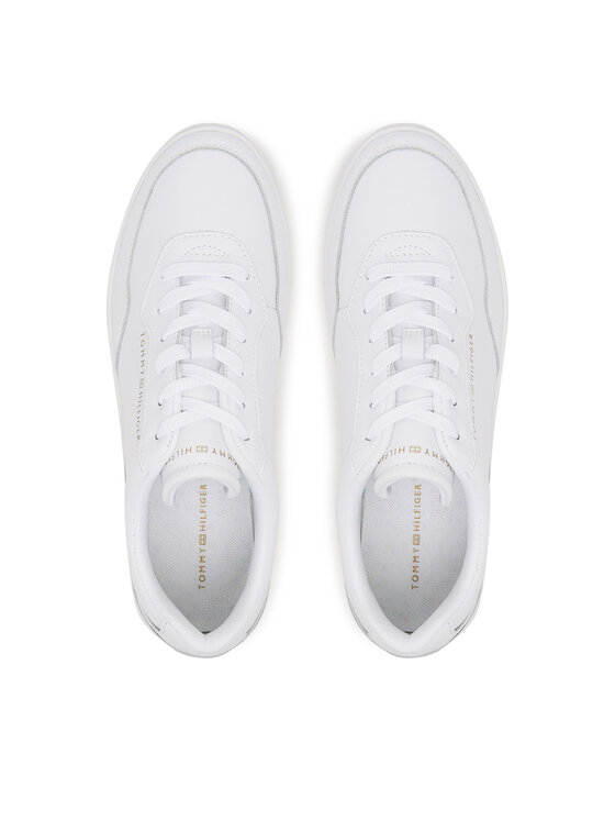 Tommy Hilfiger Сникърси Tommy Hilfiger Casual Cupsole FW0FW08689 Бял